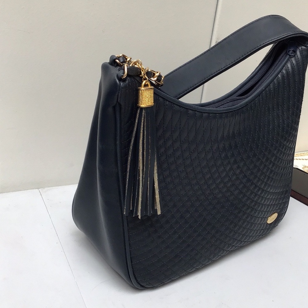 Koschi navy blue shoulder bag